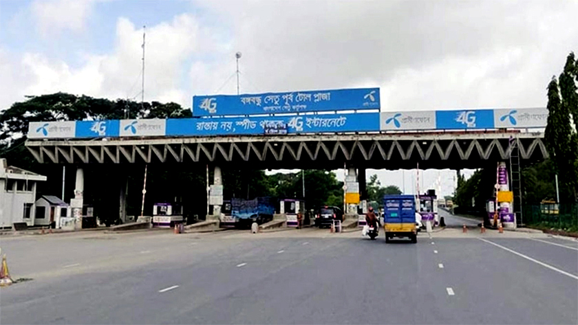 বঙ্গবন্ধু সেতুতে চার দিনে ১০ কোটি ১৪ লাখ টাকা টোল আদায়