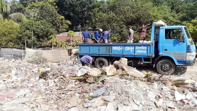 টাঙ্গাইল পৌরসভার ময়লা রি-সাইকেল ব্যবস্থা নেই