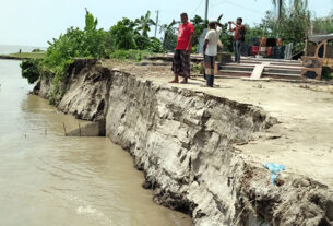 ভূঞাপুরে যমুনা পাড়ের বাসিন্দারা দিশেহারা অব্যাহত ভাঙনে