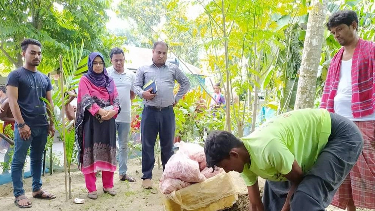 গোপালপুর ব্রয়লার মুরগির পঁচা মাংস বিক্রি করায় যুবক আটক: জরিমানা