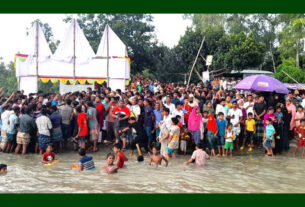 যমুনা নদীতে ৫০ কিলোমিটার সাঁতার প্রতিযোগিতা অনুষ্ঠিত