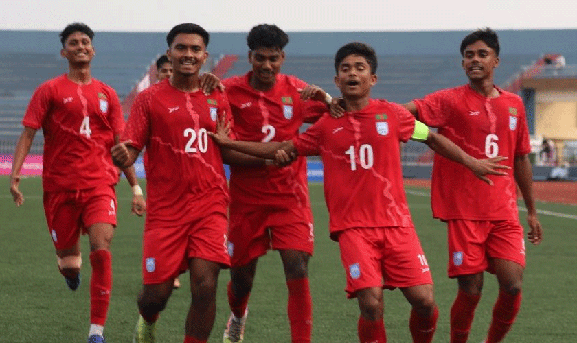 ২-০ গোলের লিড হারিয়ে ড্র দিয়ে শুরু বাংলাদেশ অনূর্ধ্ব-১৯ দল